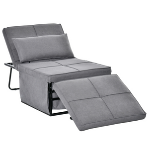 Convertible Chaise Lounge/Bed/Ottoman