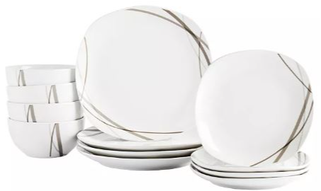 Tabletops Unlimited 12-Piece Dinnerware Set