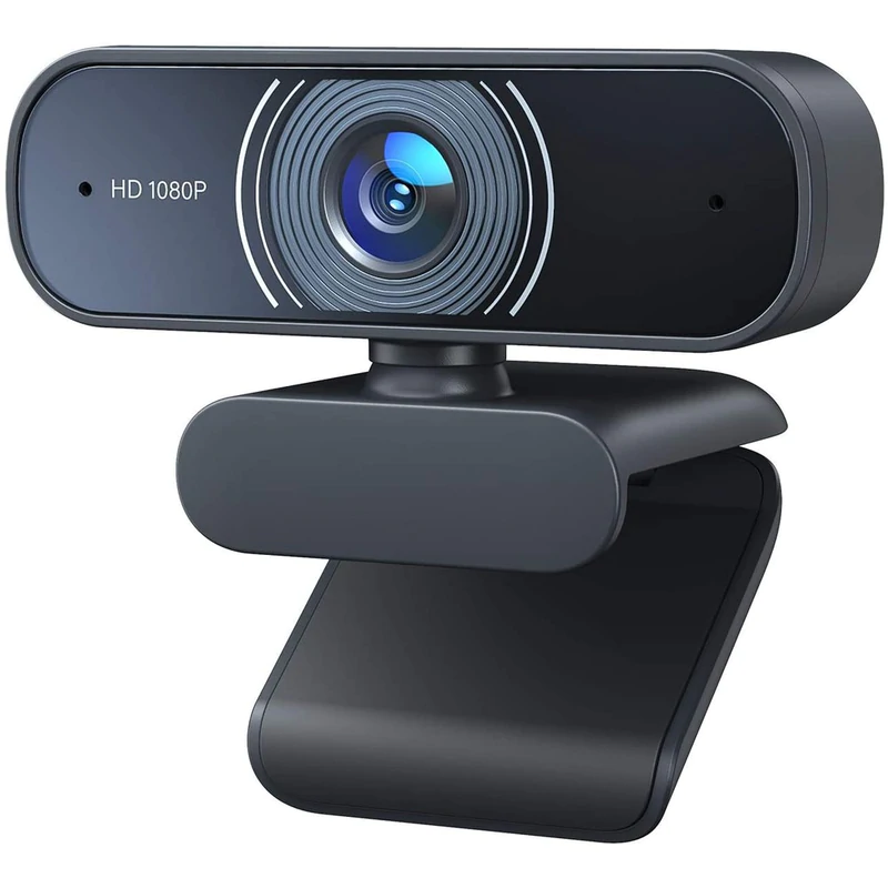 1080P Webcam w/ Dual Built-in Microphones