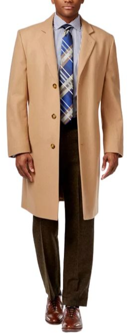 London Fog Wool-Blend Men's Overcoat