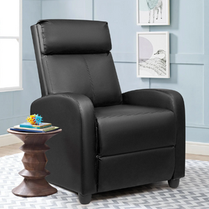 Faux Leather Massage Recliner