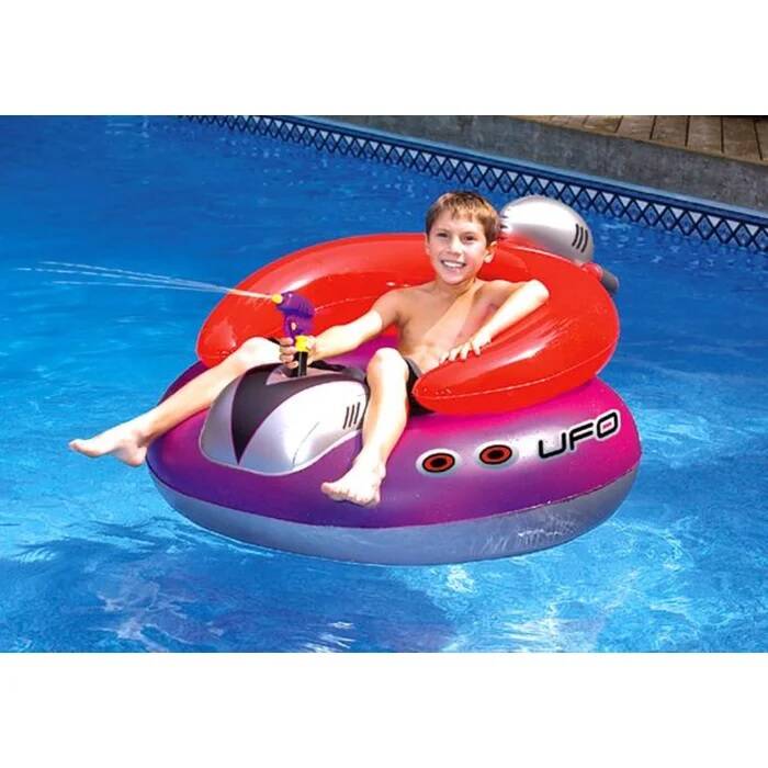 3-Pack Inflatable UFO Squirter Float