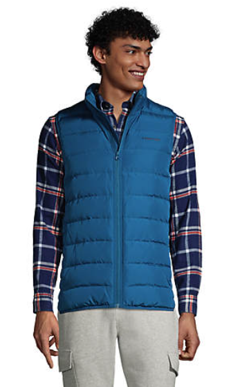 Lands’ End Men’s Down Puffer Vest