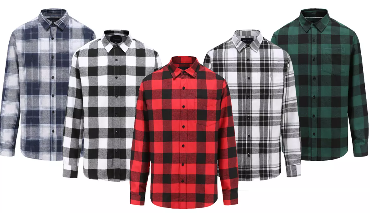 Men's Buffalo Plaid Flannel Shirt