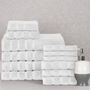 12-Piece Egyptian Cotton Towel Set