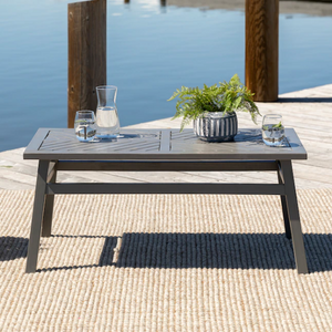 Acacia Wood Outdoor Coffee Table