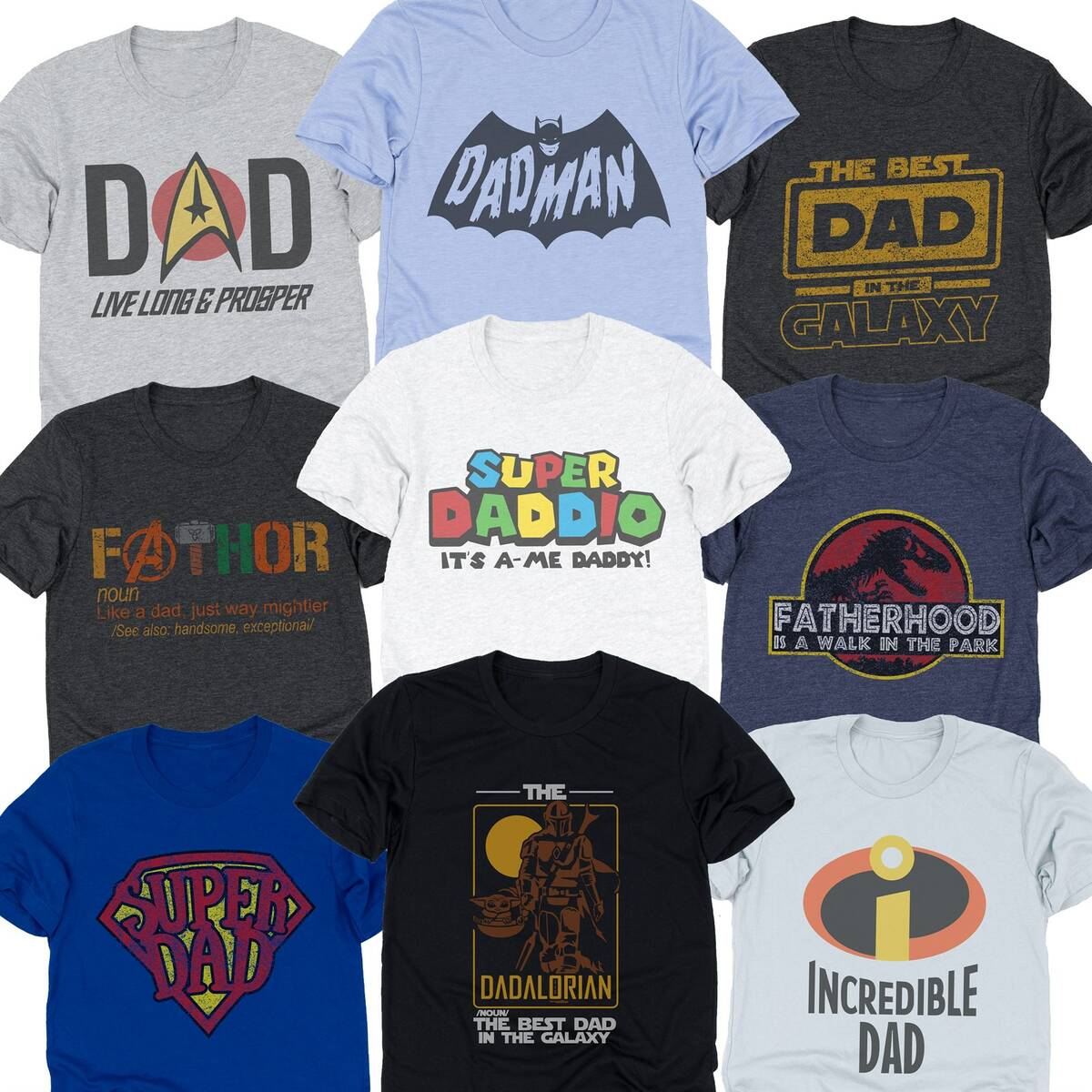 Parody Dad Gift Tees