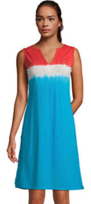 Lands' End Women's Swim Cover-up Dress