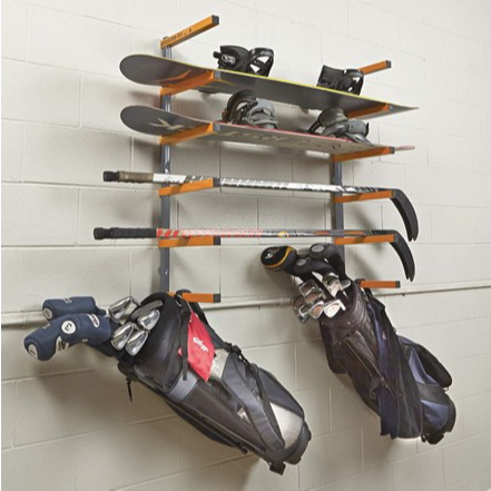 6-Level Lumber Organizer Rack