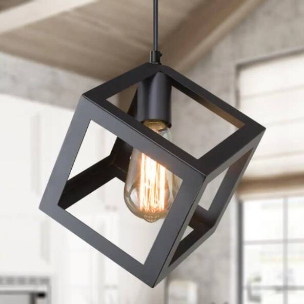 Farmhouse Square Pendant Light