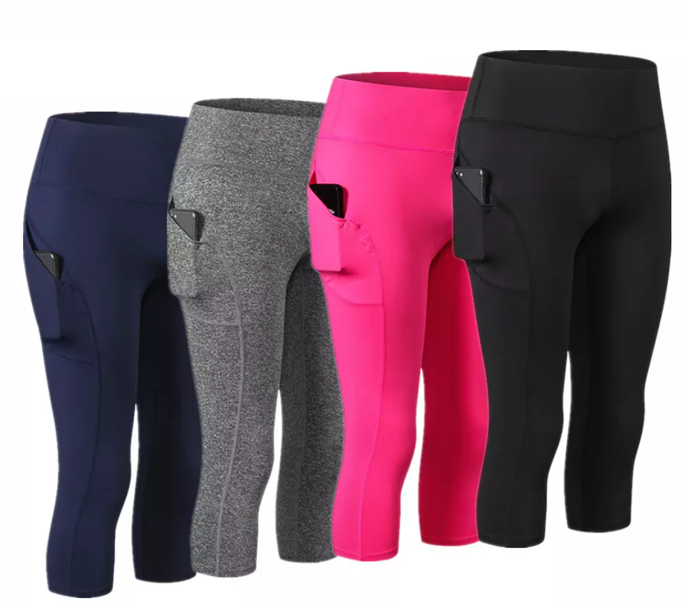 Women's Active Capri Yoga Pants