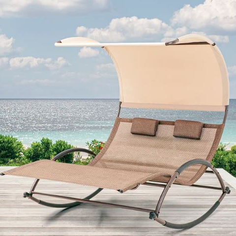 Outdoor Double Chaise Lounge