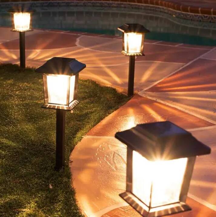 4-Pack Outdoor LED Path Light