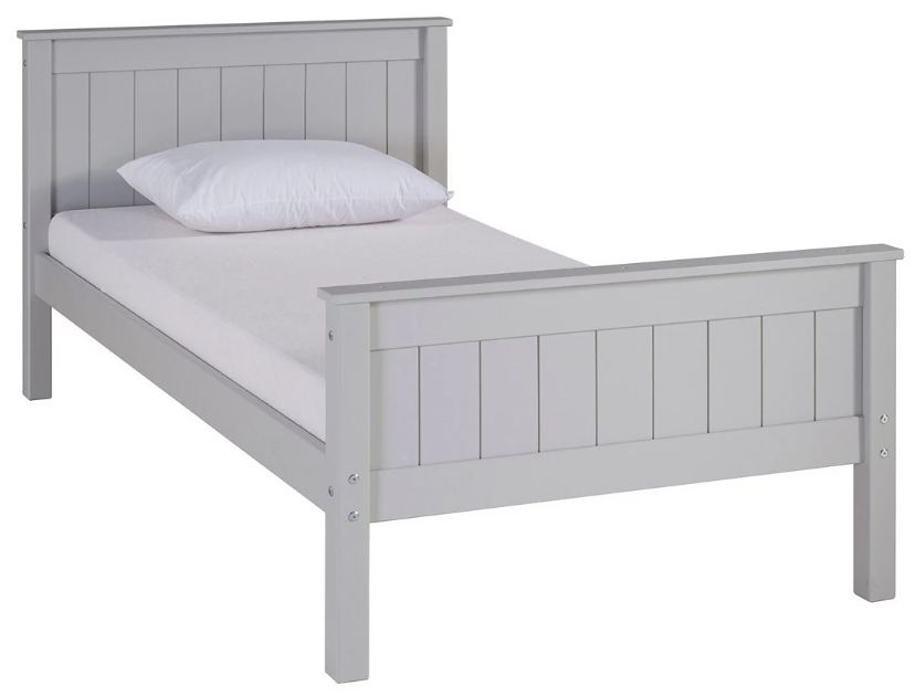 Pine Wood Twin Platform Bed