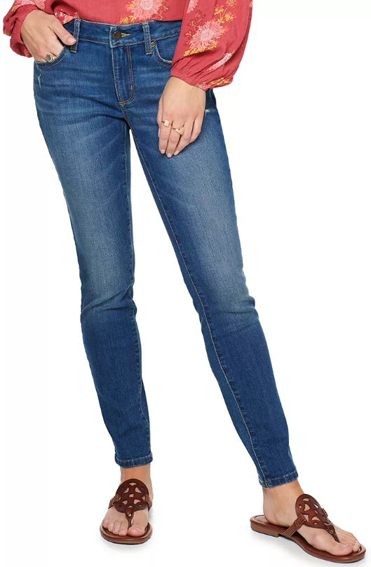 Women's Stretch Midrise Skinny Jeans