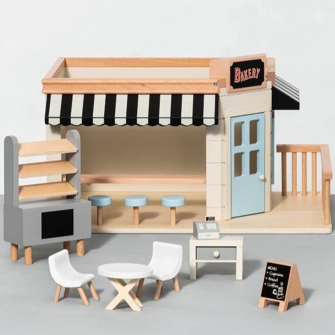 Wooden Toy Bakery Shop w/ Magnolia