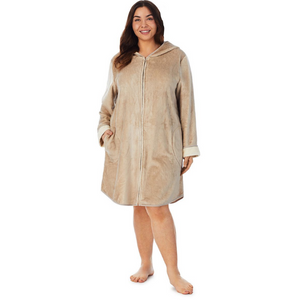 Koolaburra by UGG Plus Size Plush Hooded Robe