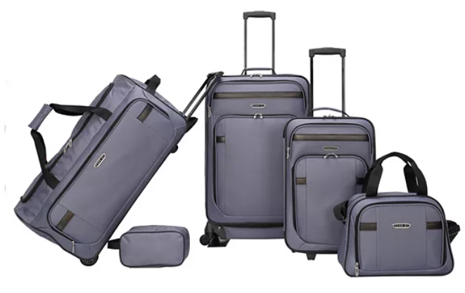 Prodigy 5-Piece Softside Luggage Set + $20 Kohl's Cash