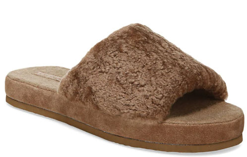 Vince Kenia Faux Shearling Slippers