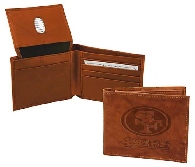 Rico NFL Embossed Leather Billfold