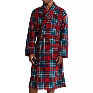 Polo Ralph Lauren Plush Shawl-Collar Robe