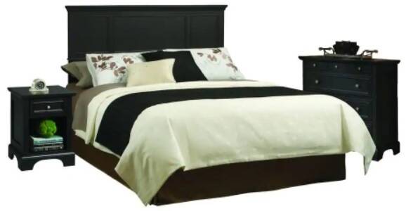 4-Piece Solid Wood Queen Bedroom Set