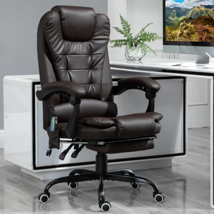 Faux Leather Vibrating Massage Office Chair