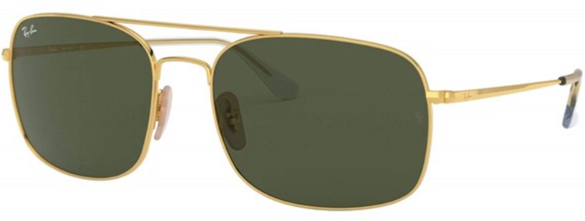 Ray-Ban Unisex Metal Square Sunglasses