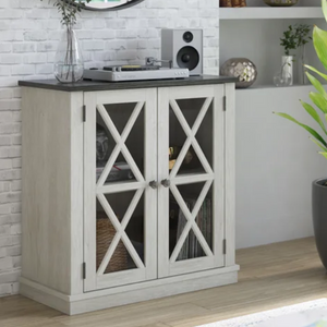 Wood 32'' 2-Door Accent Cabinet