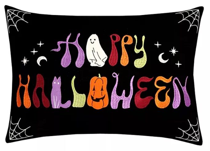 Happy Halloween Throw Pillow