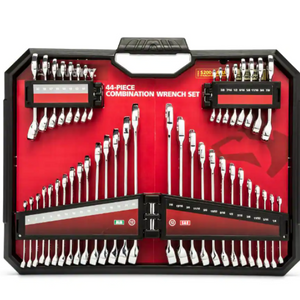 Husky 44-Piece Combination Wrench Set w/ Tray