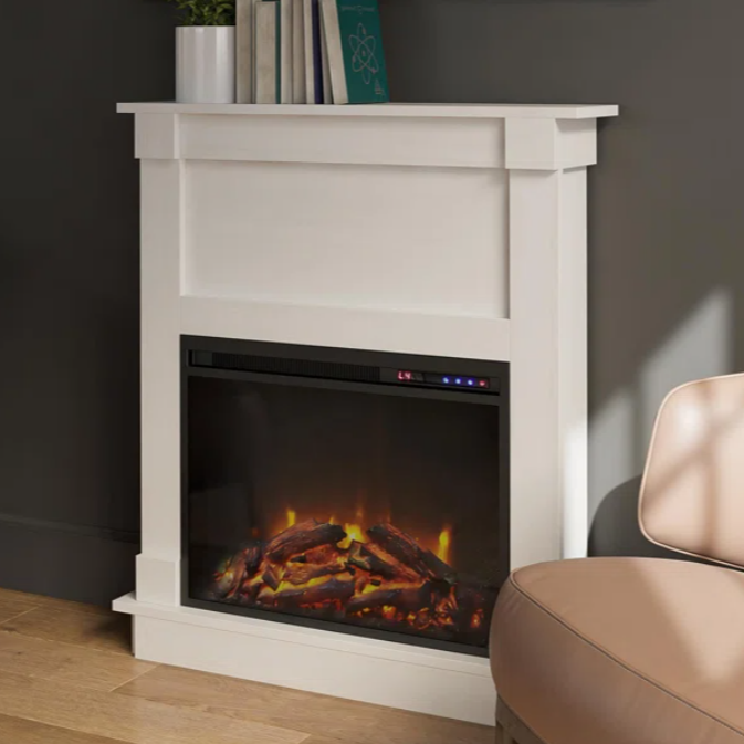 Freestanding 31'' W Electric Fireplace