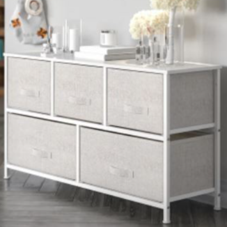 5-Drawer Fabric Dresser