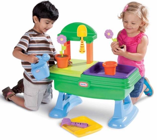 Little Tikes Flower Garden Table Pretend Play Set