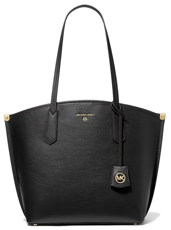 Michael Kors Jane Pebbled Leather Tote Bag