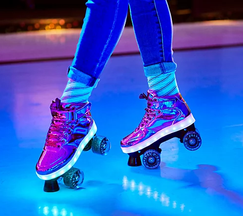 LED Light Up Roller Skates