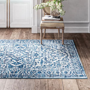 Distressed Oriental 7' x 10' Area Rug