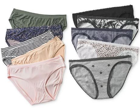 10-Pack Jenni & More Women's Panties @Macy's