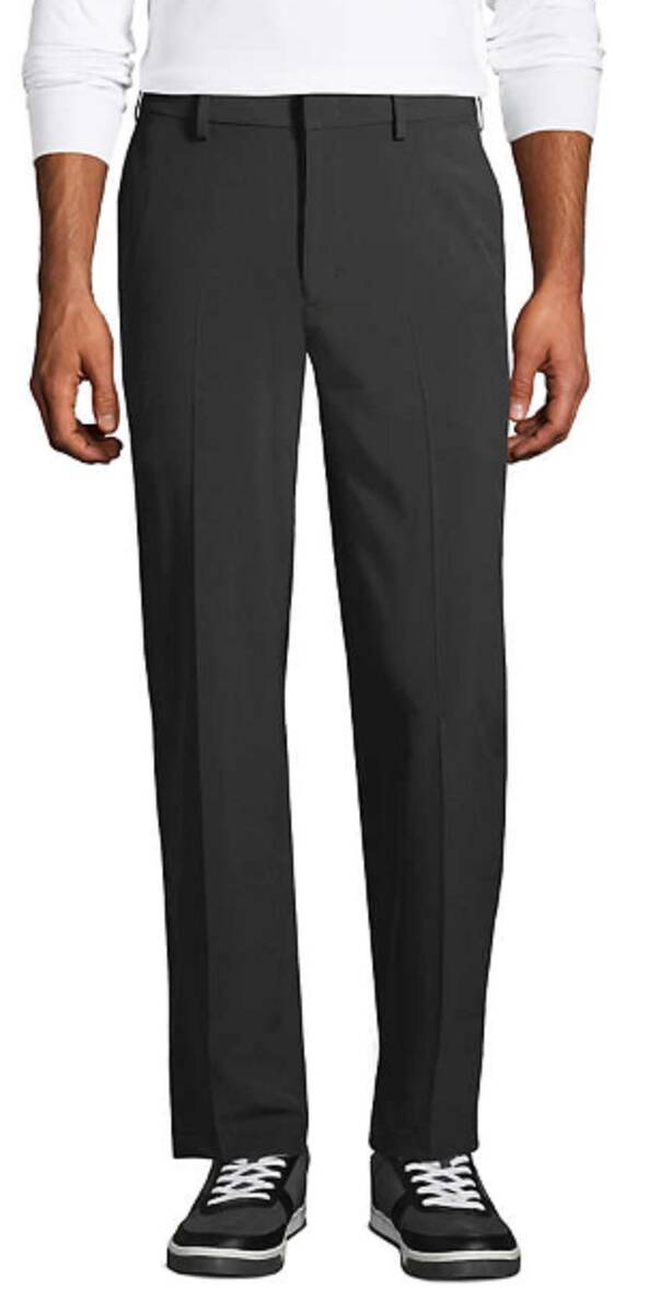 Lands' End Men's Traditional Fit Dress Pants