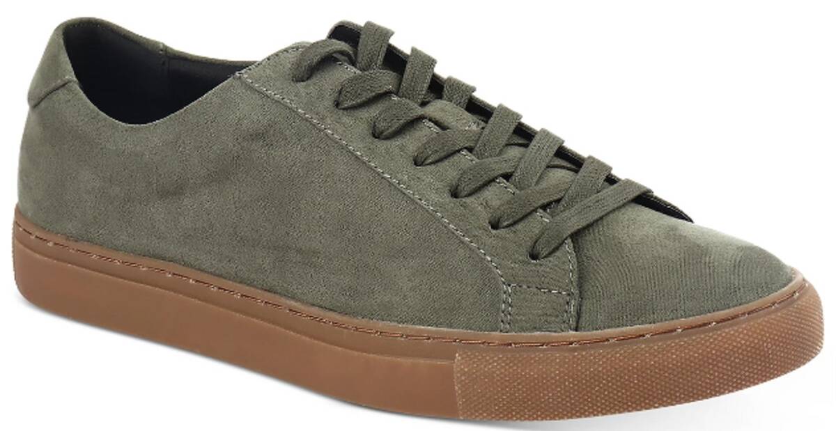 Alfani Men's Grayson Suede Lace-Up Sneakers