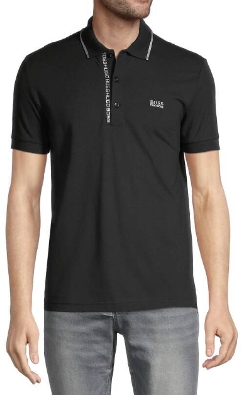 Hugo Boss Men's Cotton Logo Polo