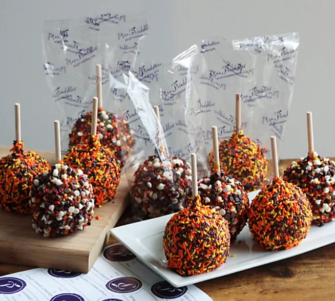 10-Piece Chocolate Caramel-dipped Apples