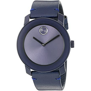 Movado Bold Leather 42mm Men's Watch