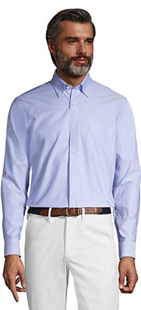 Lands' End Men's Dress Shirt