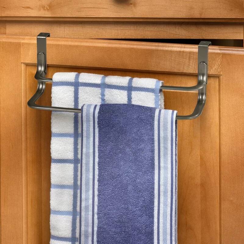 Over Cabinet Double Towel Bar