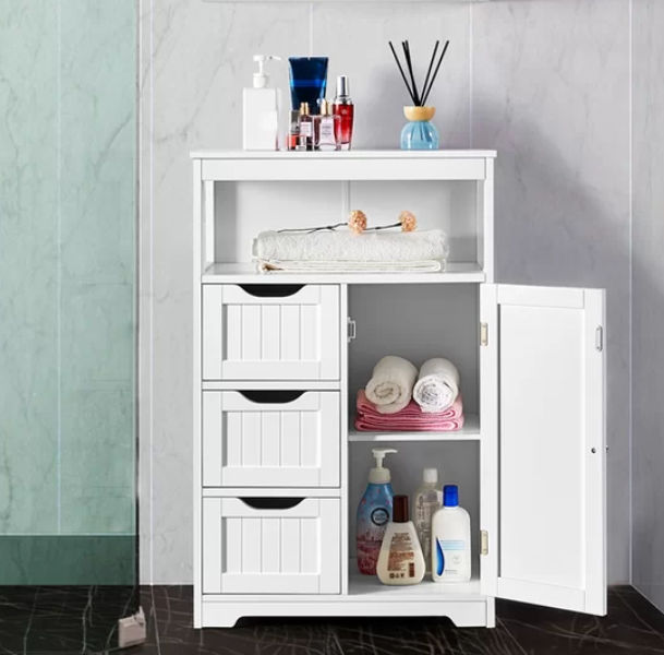 Free-Standing Bathroom Cabinet