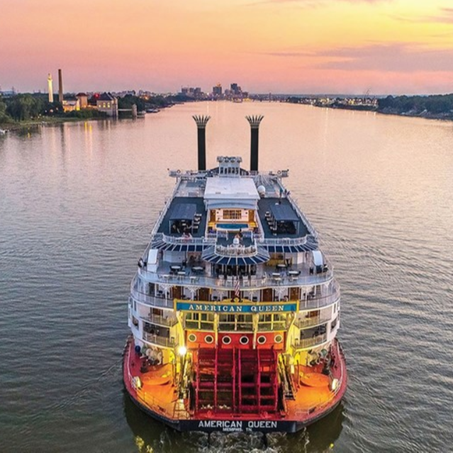 New Orleans to Memphis: 8-Nt Mississippi River Cruise Package w/Hotel Stay, WiFi & More