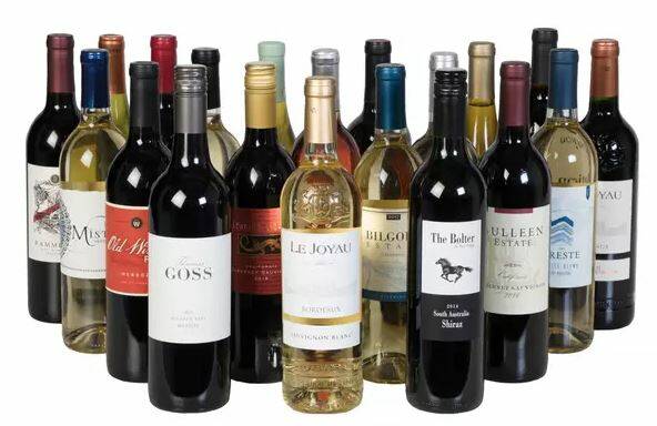 2-Pack 20 Bottles of International Wines