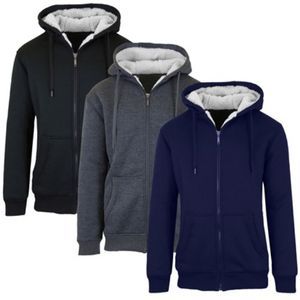 3-Pack Heavyweight Sherpa Hoodie