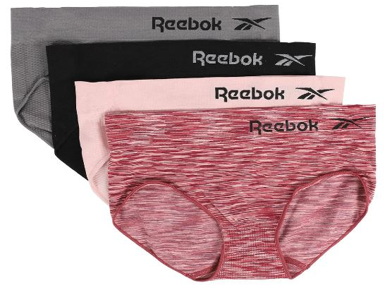 Reebok Women's 4-Pack Panties